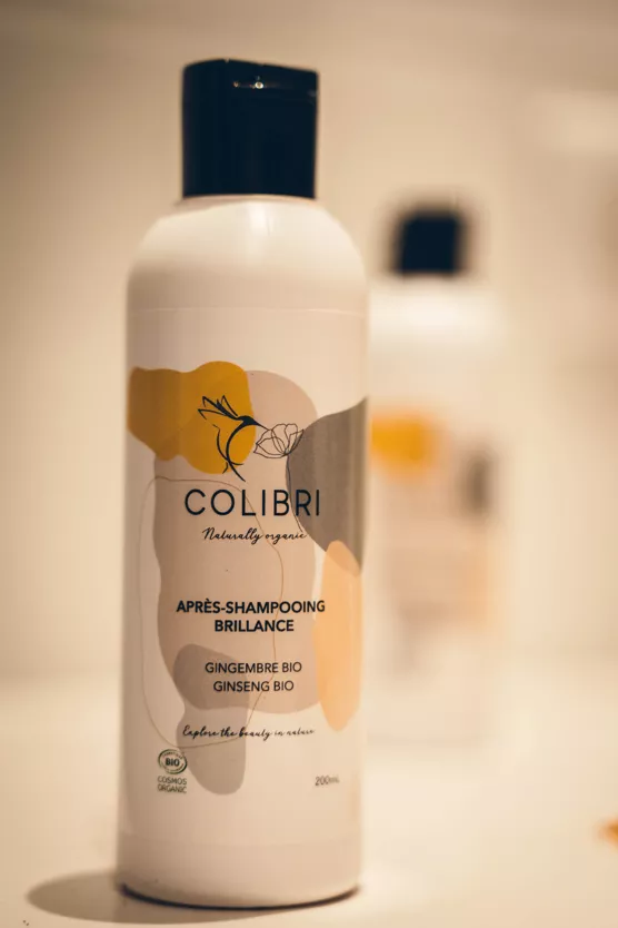 Après-shampooing brillance Colibri