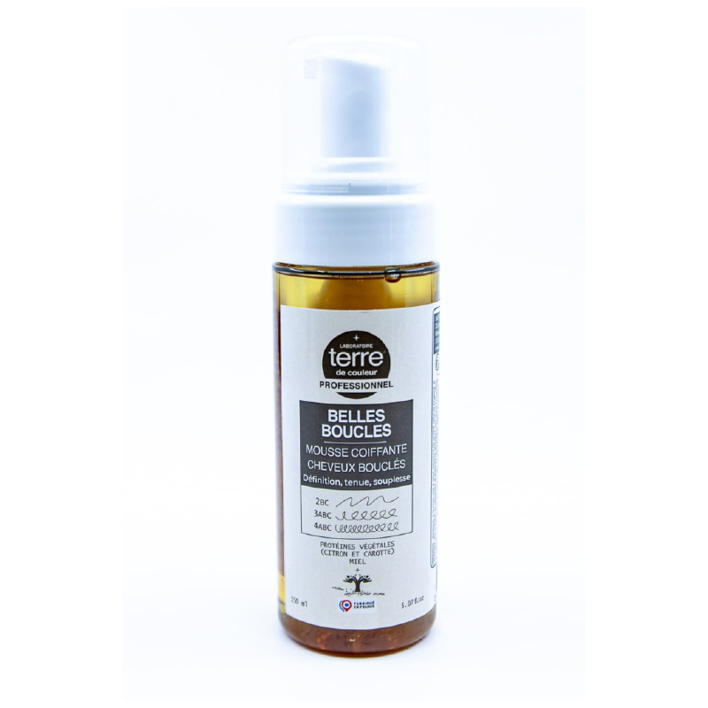 Mousse belles boucles Terre de couleur