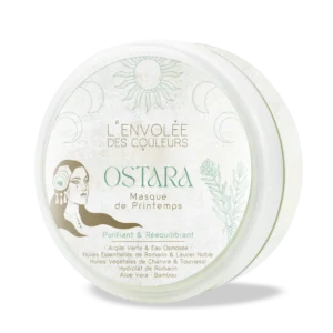 Masque d'Argile Verte 200ml - Ostara L'Envolée des couleurs