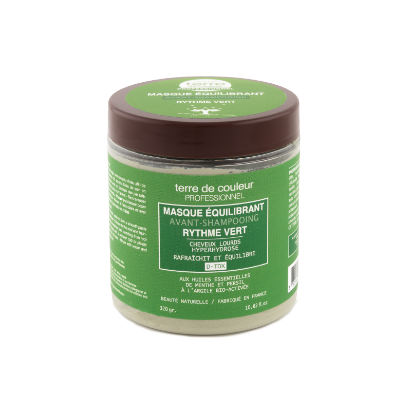 Masque équilibrant Terre de couleur