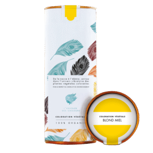 Coloration végétale blond miel L'envolée des couleurs