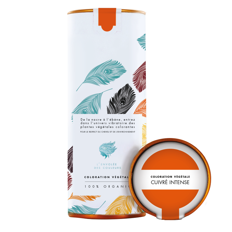 Coloration végétale cuivré intense L'envolée des couleurs