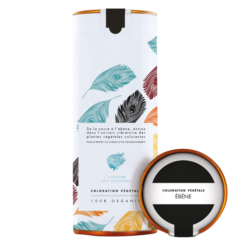 Coloration végétale ébène L'envolée des couleurs