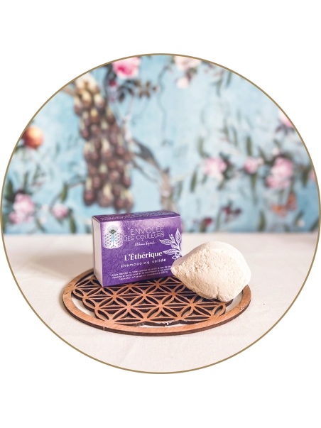 Shampoing solide l'éthérique L'envolée des couleurs