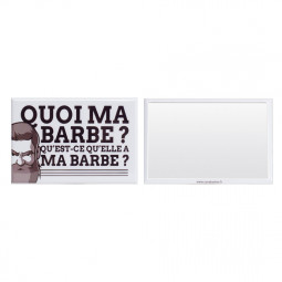 Miroir de poche Ça va barber