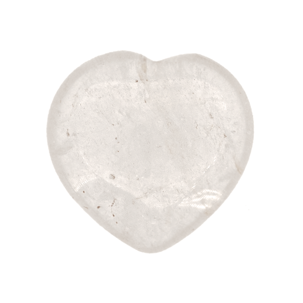 Galet en forme de coeur de 30 mm