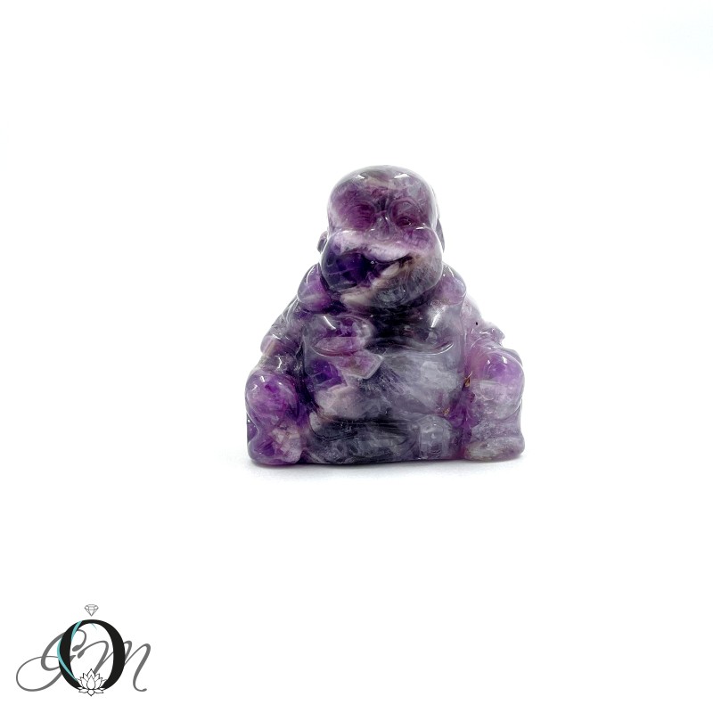 Bouddha en améthyse 40 mm