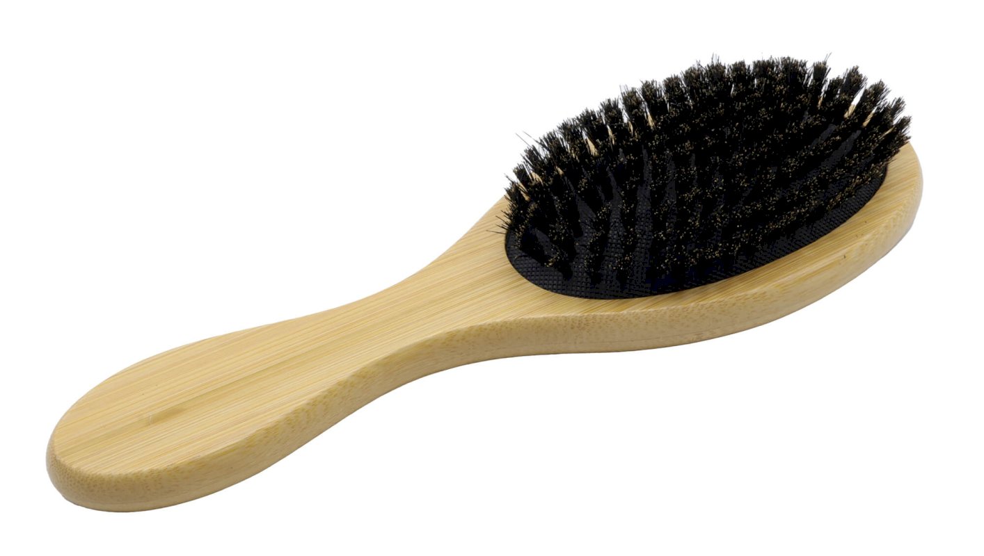 Brosse avec des poils de sanglier
