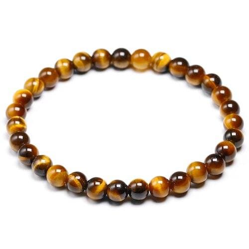 Bracelet oeil de tigre 6 mm